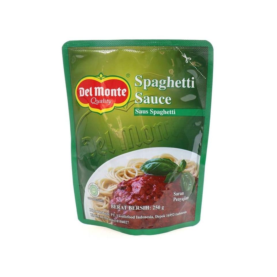 

Delmonte Spaghetti Sauce 250GR Saus Spageti Del Monte