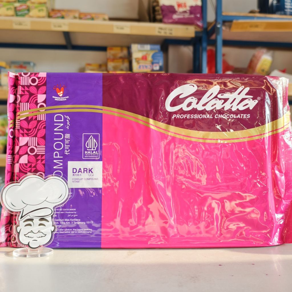 

Colatta Dark Compound 1Kg / Coklat Colatta / Dark Coklat Colatta 1Kg