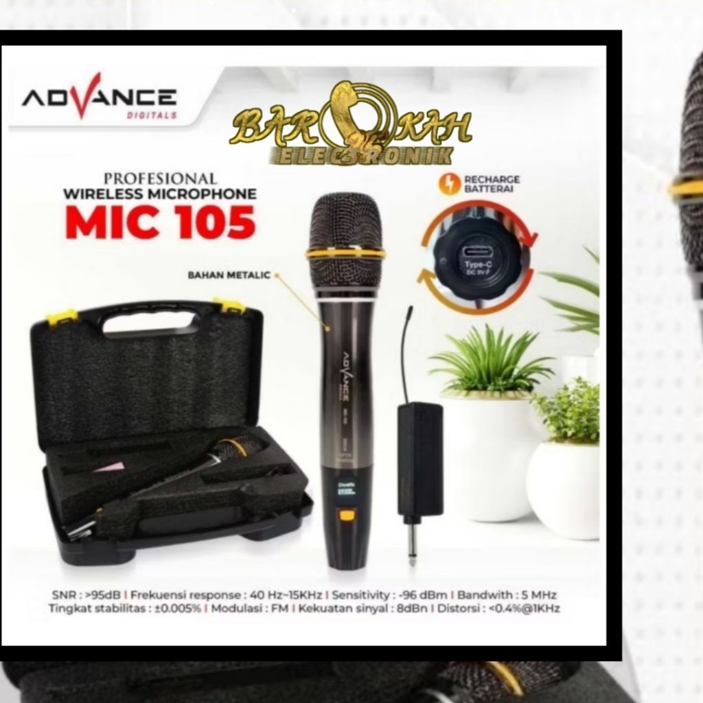 MIC WIRELESS ADVANCE 105 ORIGINAL
