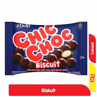 

Delfi Chic Choc Biskuit Cokelat 36 g