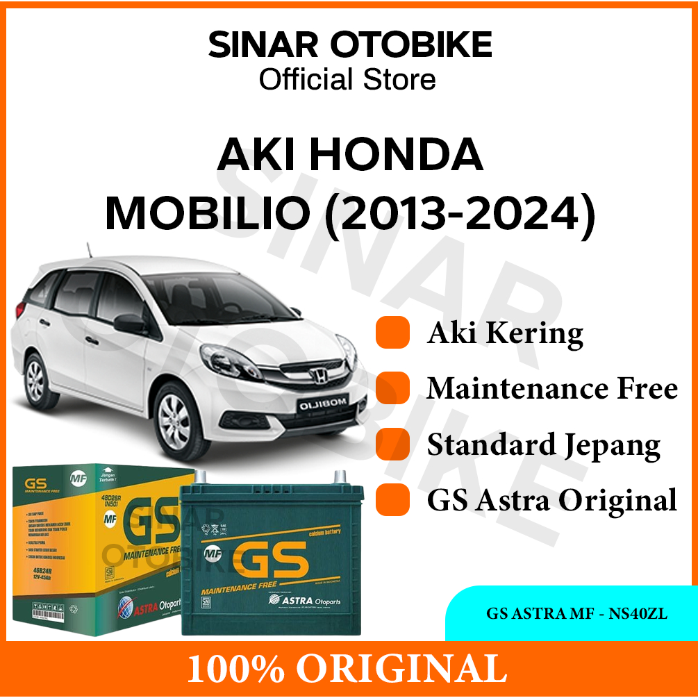 AKI MOBILIO GS ASTRA MF KERING - NS40ZL