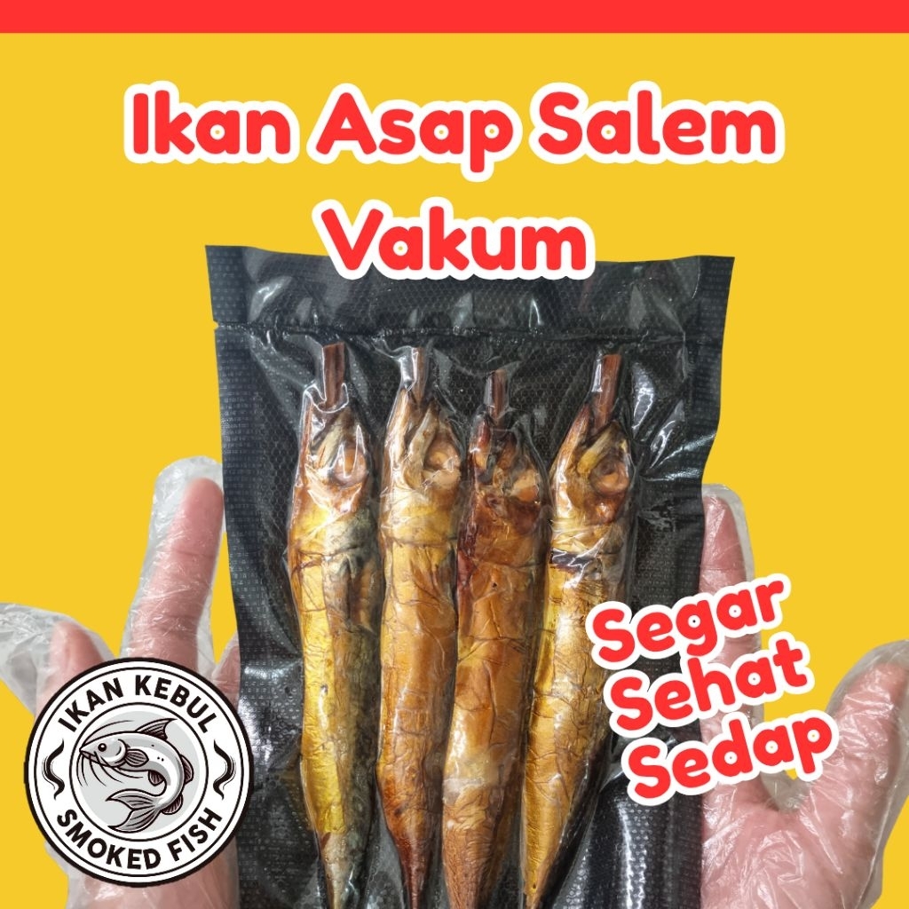 

Ikan asap salem vakum khas demak satuan
