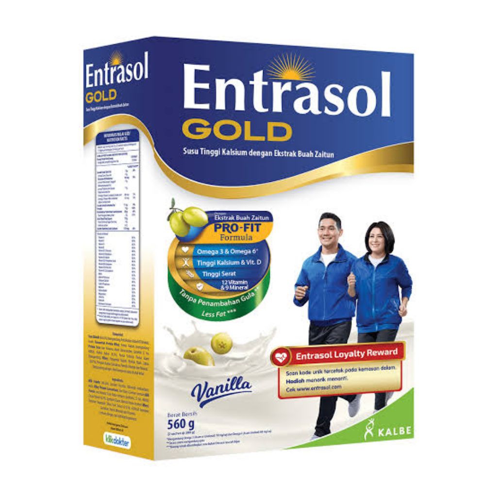 

Entrasol Gold Original/Vanila/Coklat 170gr/340gr/560gr
