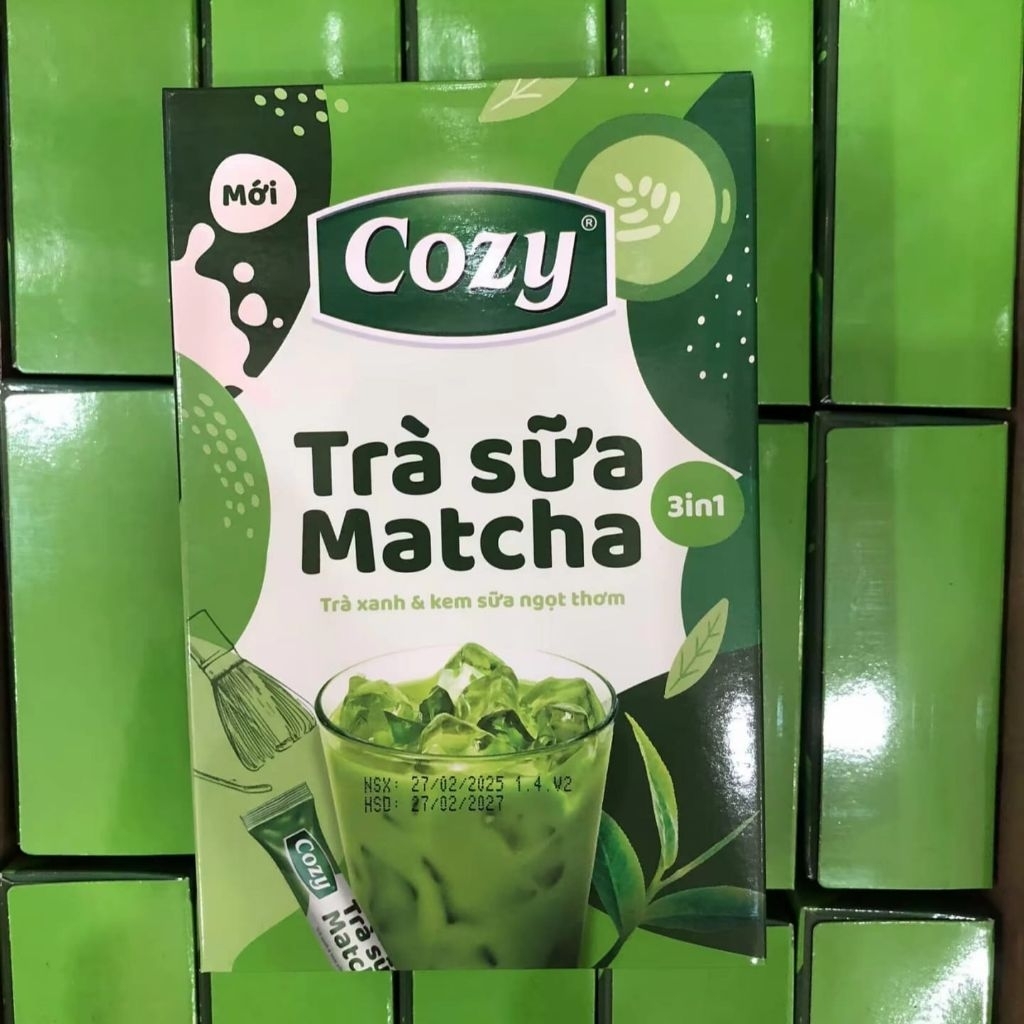 

cozy matcha 10sachet perbox