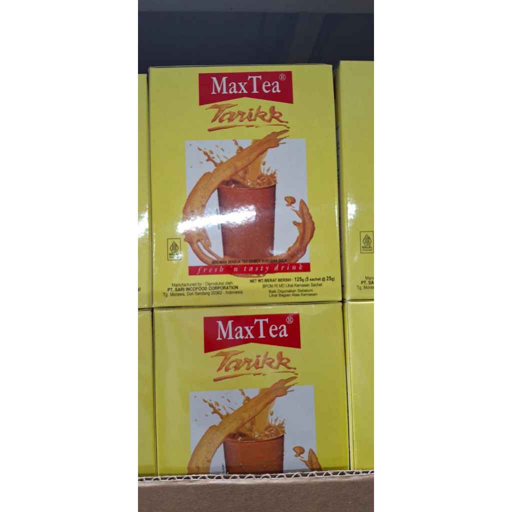 

HARGA PROMO MAXTEA TARIK 1box (5pcs)