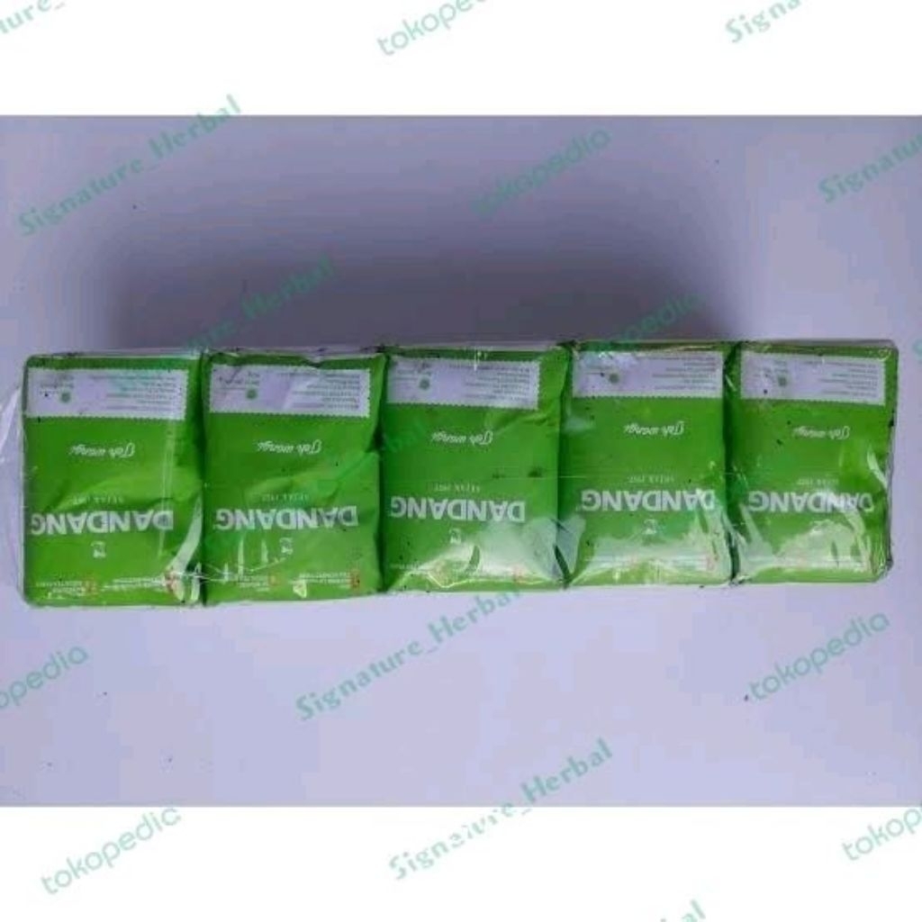 

Teh cap dandang 40 gram 10pcs hijau tanpa gelas