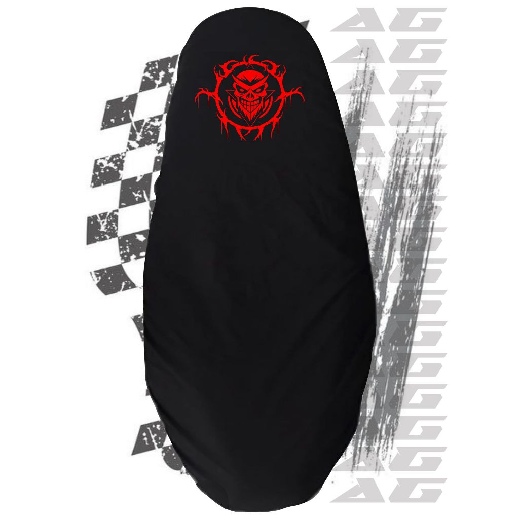 sarung jok motor cover jok motor beat deluxe terbaru sarung jok motor beat deluxe