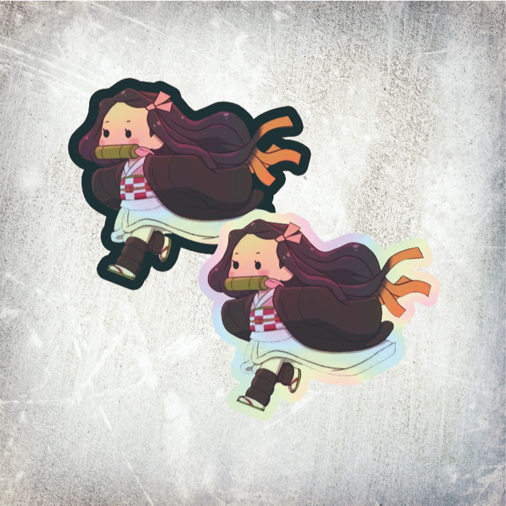 

STICKER HOLOGRAM ANIME KAMADO NEZUKO DEMON SLAYER/KIMETSU NO YAIBA