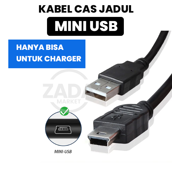 Kabel Data Jadul USB MINI Untuk Charger Panjang 30CM Untuk Kamera Hp Jadul MP3 HD Hardisk Eksternal 