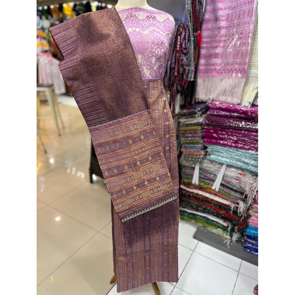Songket tumtuman mewah tenun tangan asli tarutung