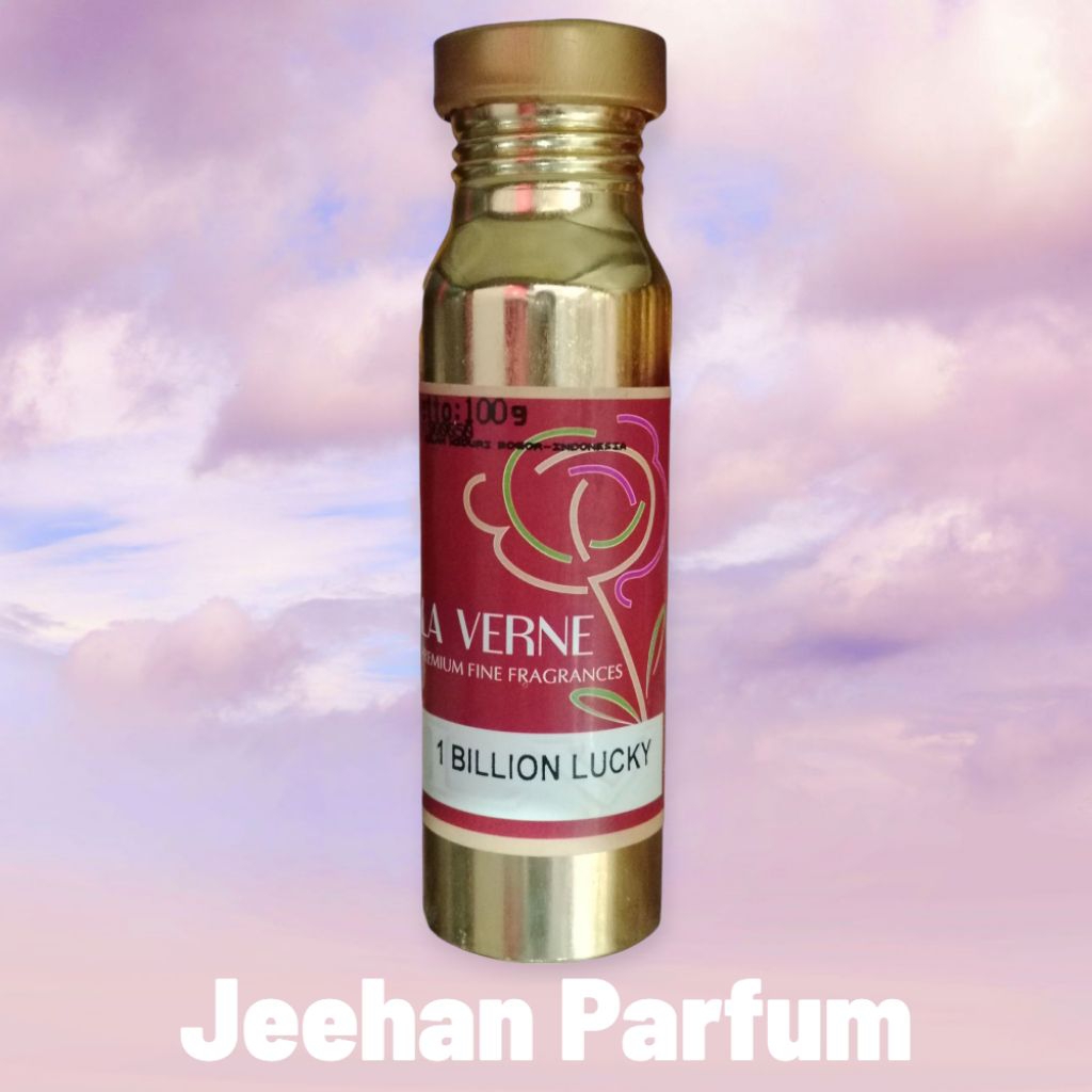 Parfum bibit murni 1 billion lucky by la verne segel kemasan 100gr best seller