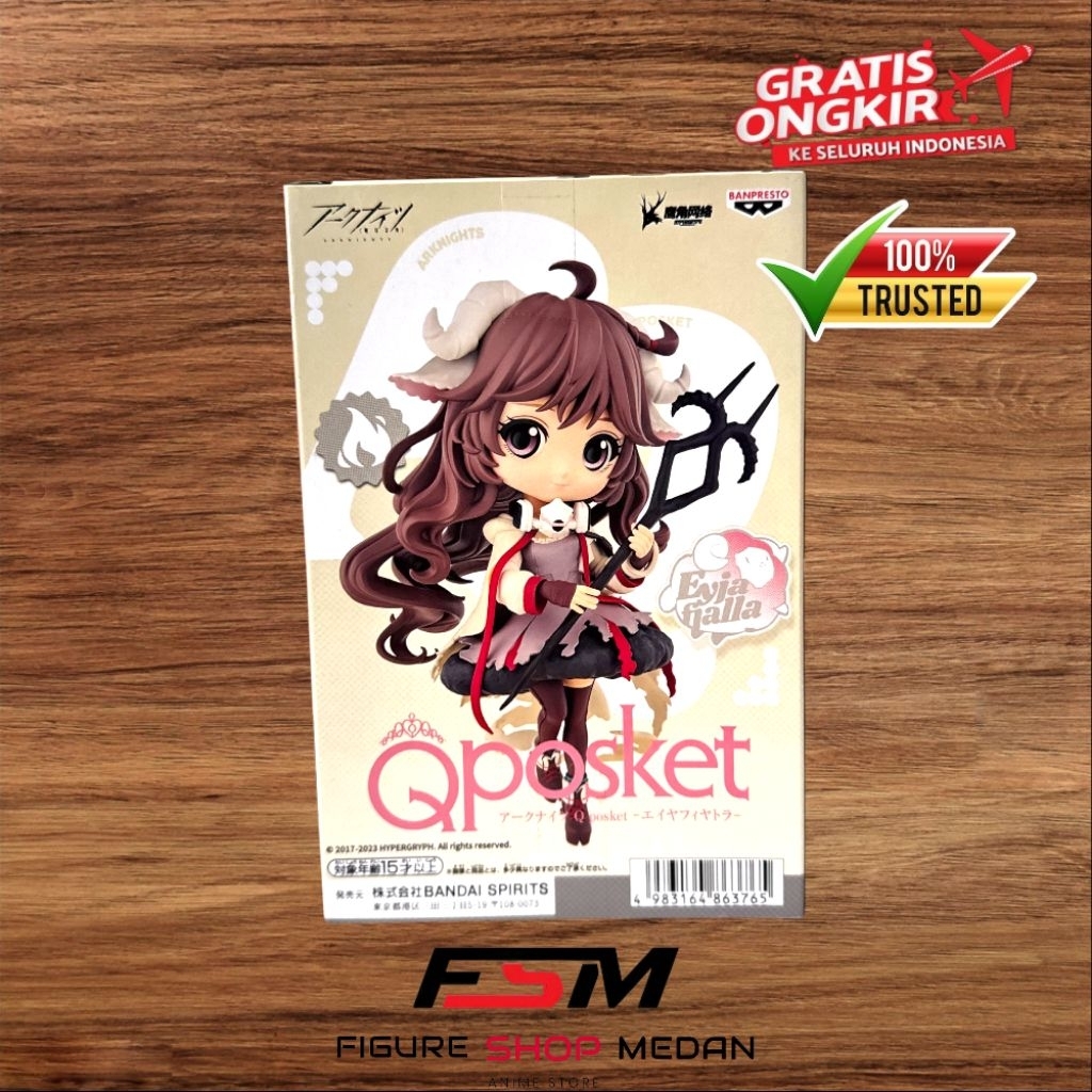 Qposket Figure Arknights Eyjafjalla