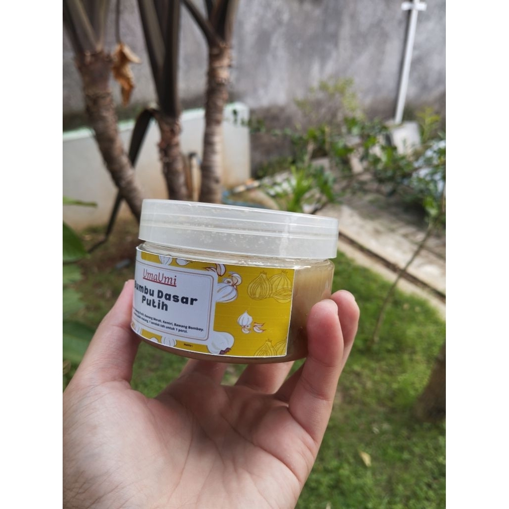 

Bumbu Dasar Putih Homemade – 200 gr & 300 gr