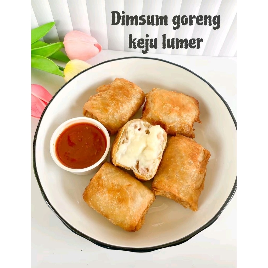 

Dimsum goreng keju moncrot