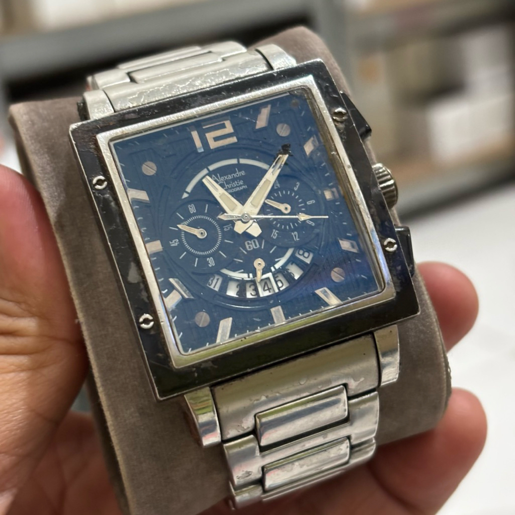 Preloved Alexandre Christie Pria AC 6182 / AC6182 second lengkap original