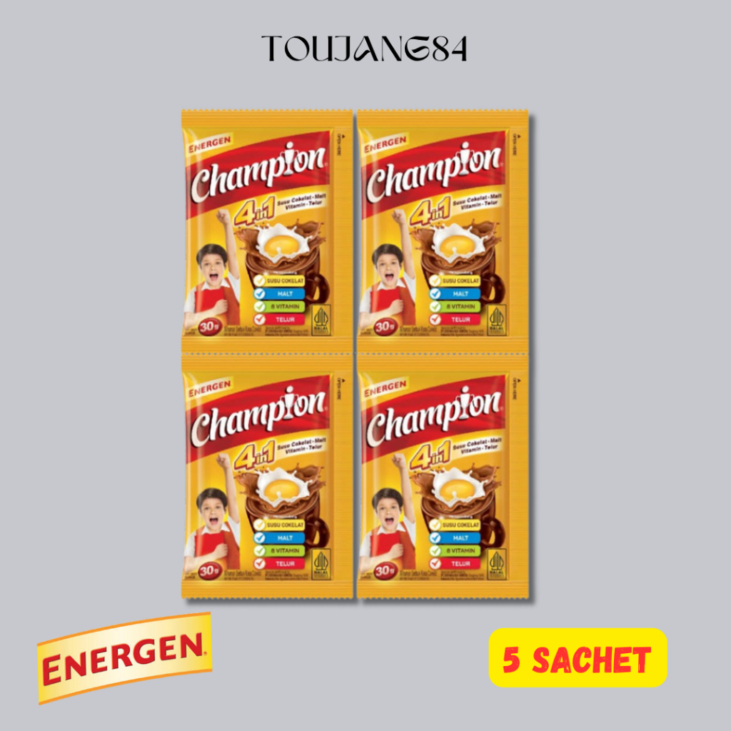 

Energen Champion Renceng 4in 5Sachet @35Gram