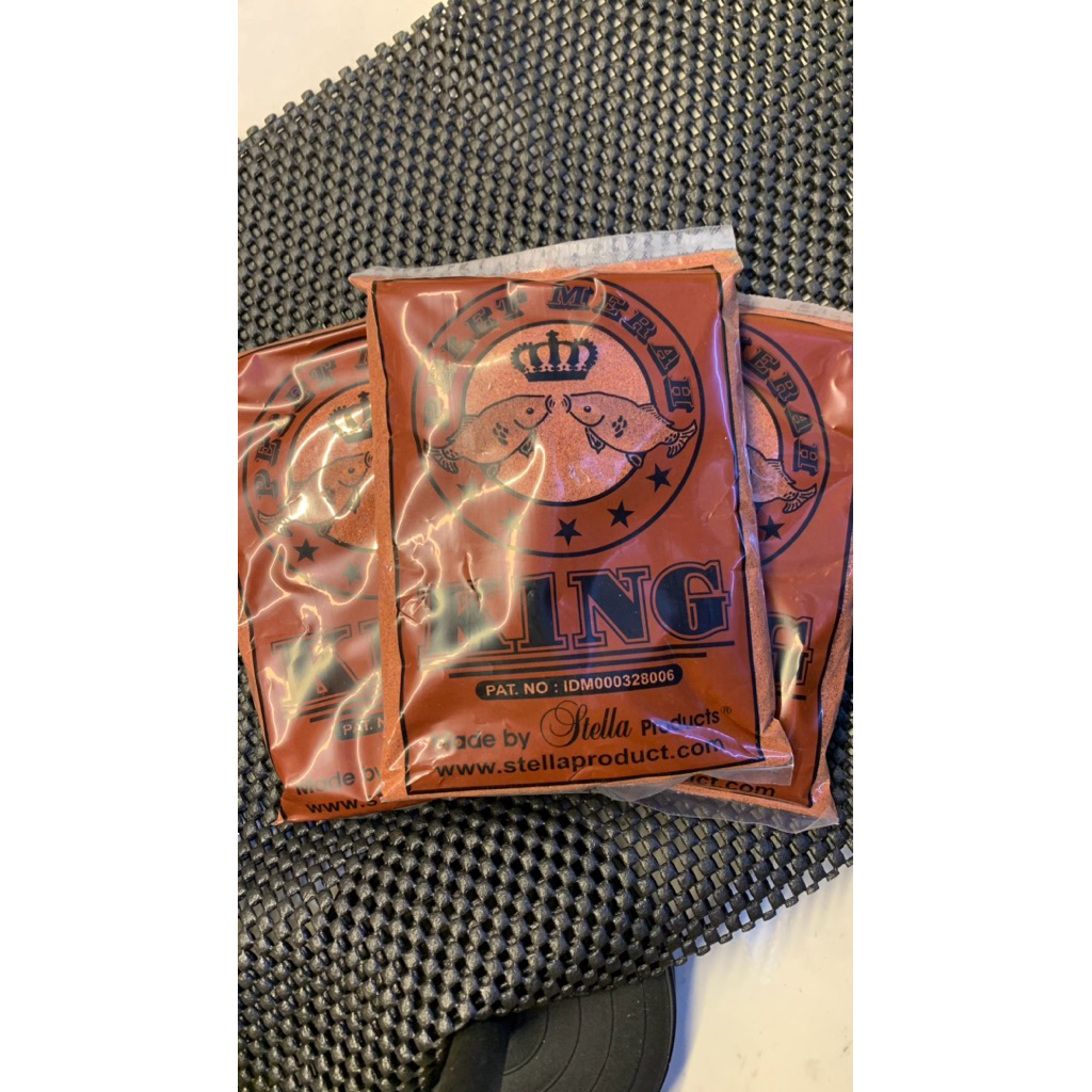 Pelet king/pelet ikan air tawar/pelet kolam/peletan/umpan ikan air tawar murah/umpan bagus buat ikan