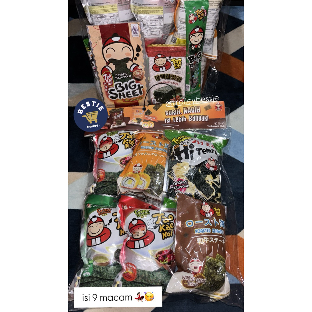 

PAKET PRJ NORI TAO KAE NOI isi 9 Macam - HALAL