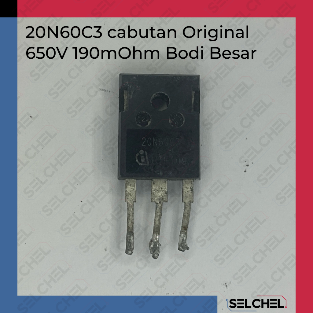 20n60 20n60c3 cabutan original onfineon 650V 20A