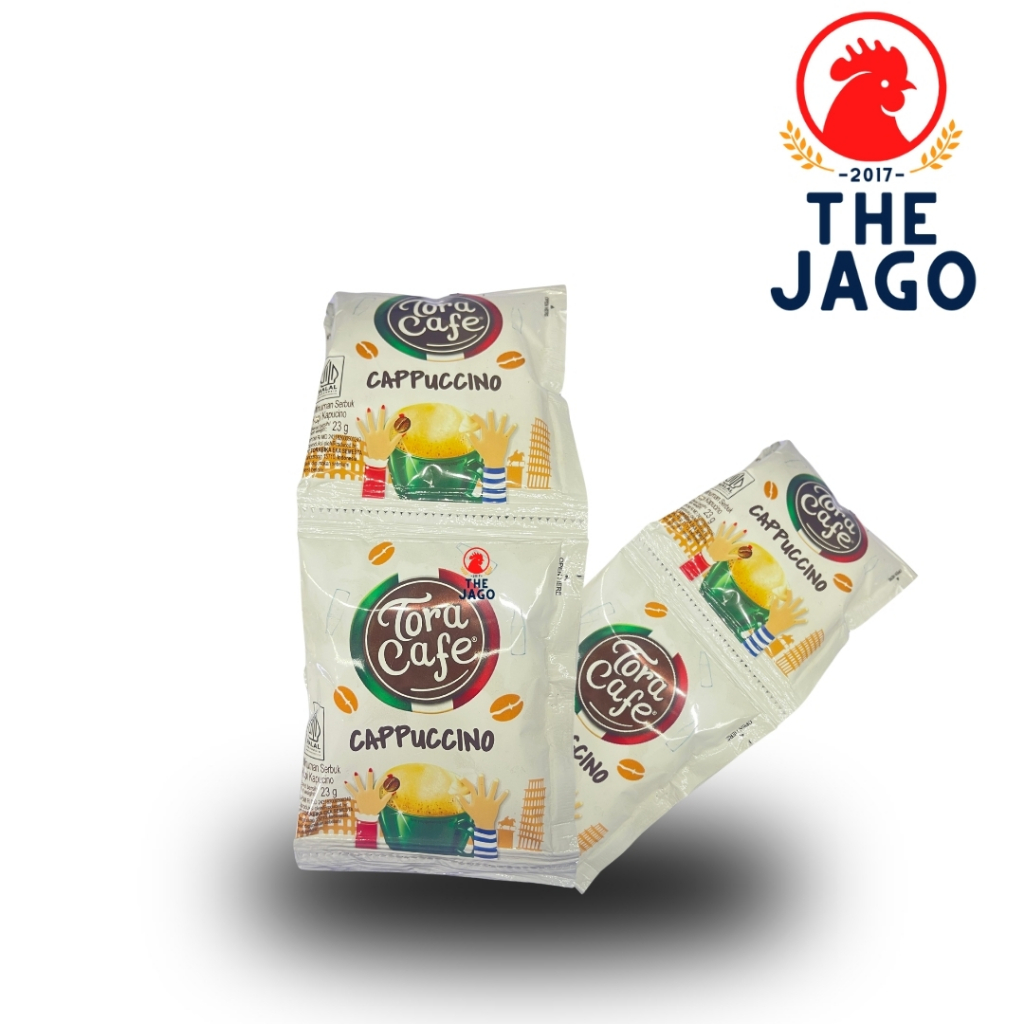 

Tora Cafe Cappuccino 1 Renceng 10 Sachet Kopi Instan Creamy Nikmat Ala Kafe!
