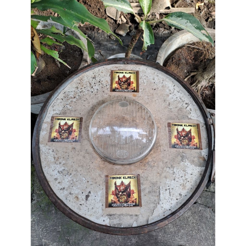 kaca lampu bmw e34 hella ORIGINAL lampu headlamp bmw e34 lampu depan bmw e34 head lamp bmw e34 refle