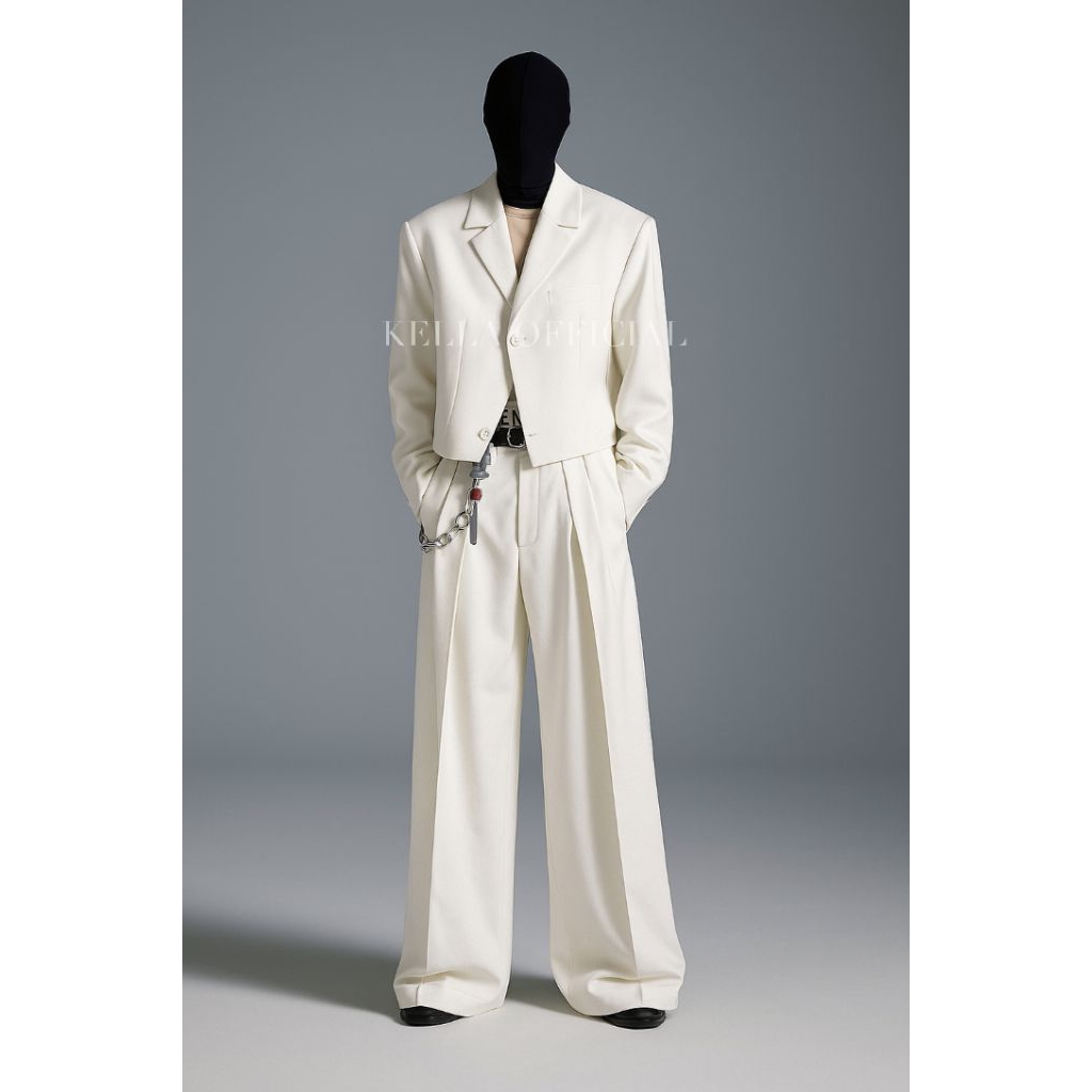 Blazer Crop Pria / Blazer Crop Top Pria / Jas Blazer Crop Pria