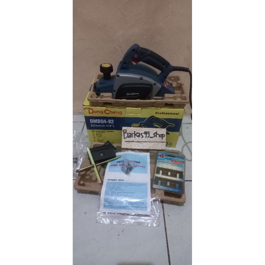 Planer / Ketam DongCheng DMB04-82 Lengkap (Second) like NEW kondisi 95% normal