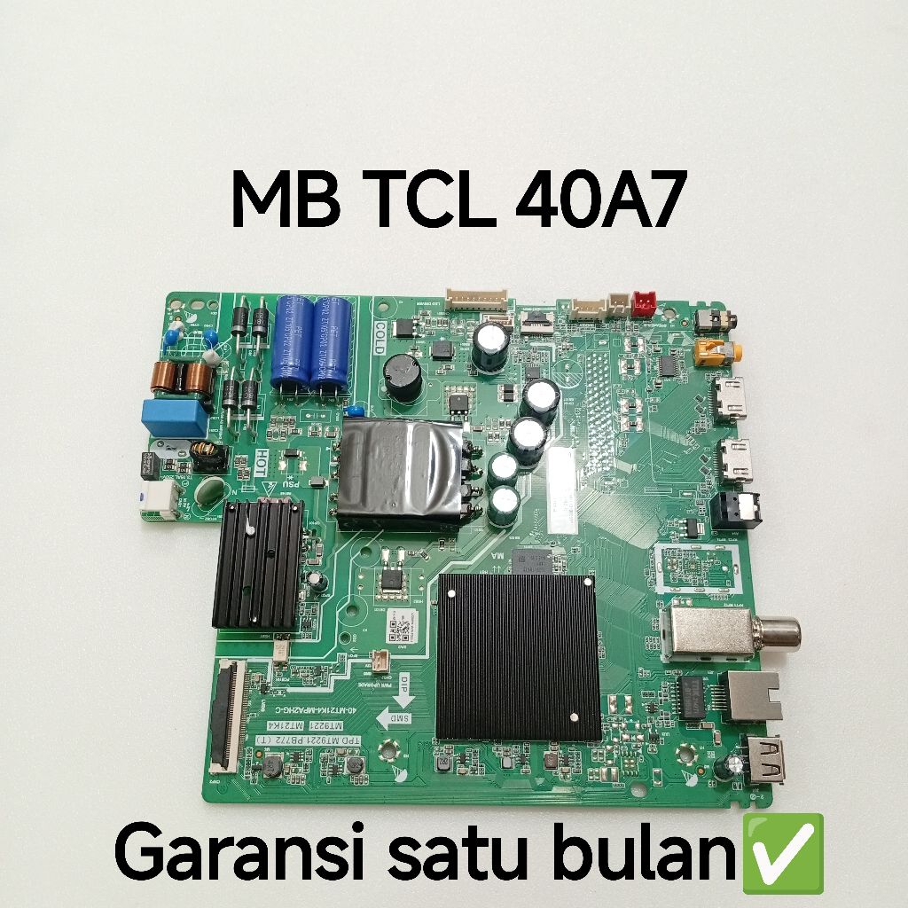 MB TV TCL 40A7 MAINBOARD-MOTHERBOARD-MOBO-MODUL MESIN TV TCL 40A7