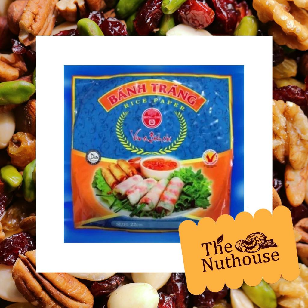 

Banh Trang Rice Paper Bulat 22cm / Vietnam Rice Paper Lumpia 400gr