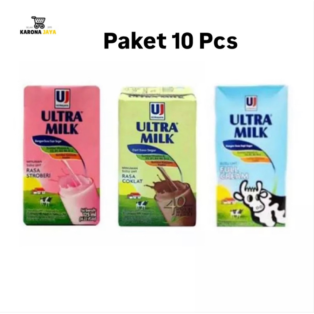 

Susu Ultra 125ml [10 Pcs]