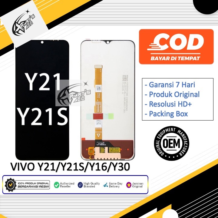 LCD TOUCHSCREEN ORIGINAL VIVO Y21 2021 - LCD VIVO Y21S - LCD VIVO Y21A - LCD VIVO Y21T - LCD VIVO Y2