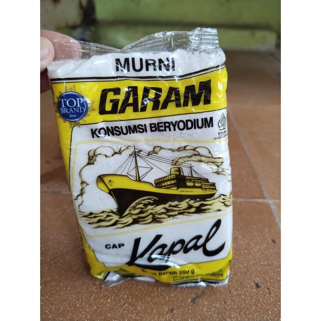 

Garam kapal 250gr