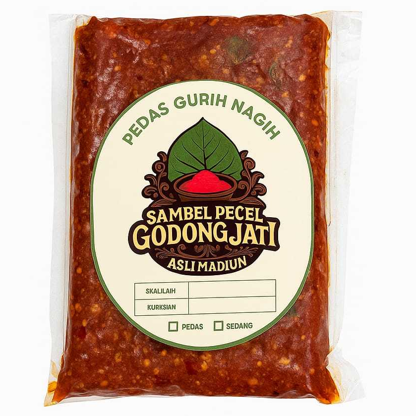 

SAMBEL PECEL ENAK MURAH (BERAT 500 gram) GODONG JATI