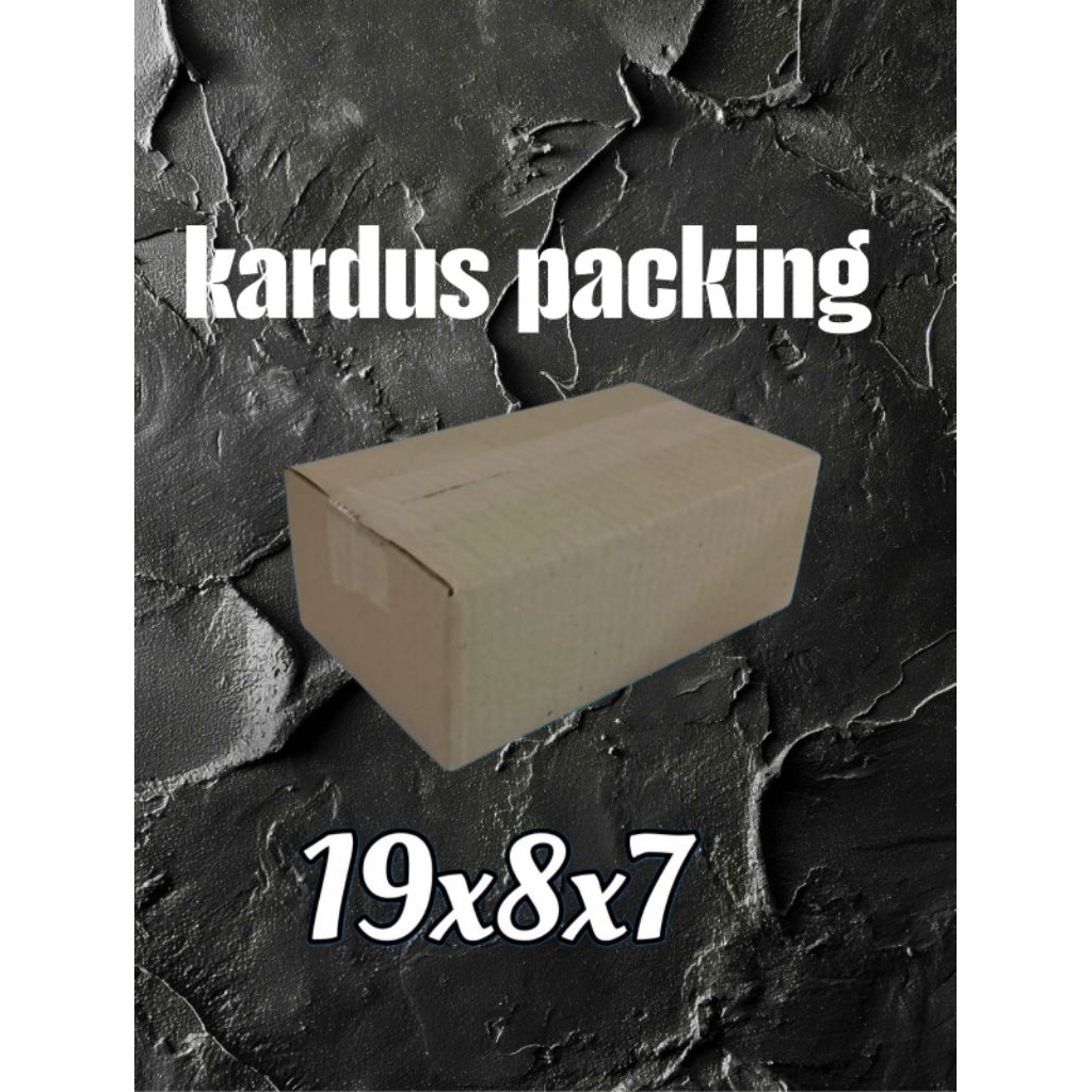 

kardus packing UK 19x8x7 kardus besar kardus kecil..