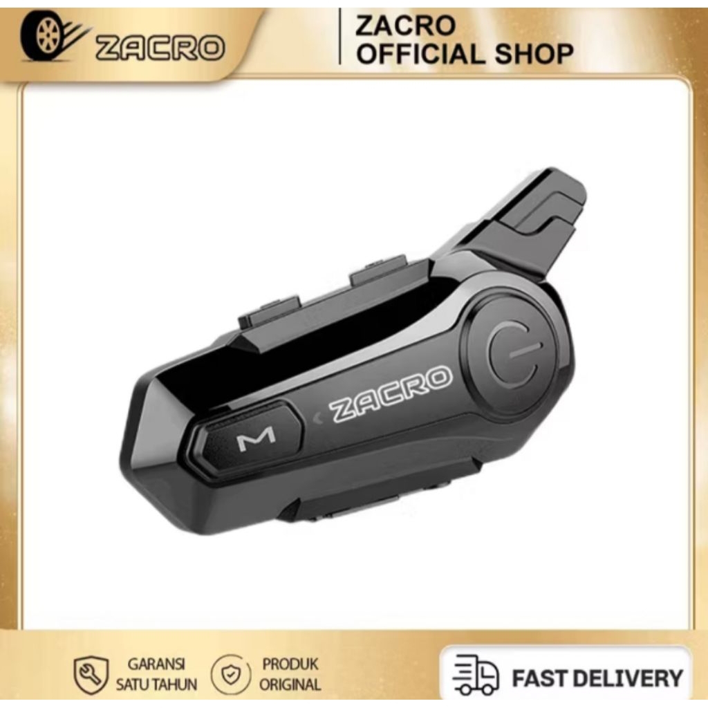 Zacro E1 intercom bluetooth helm tipe terbaru termurah