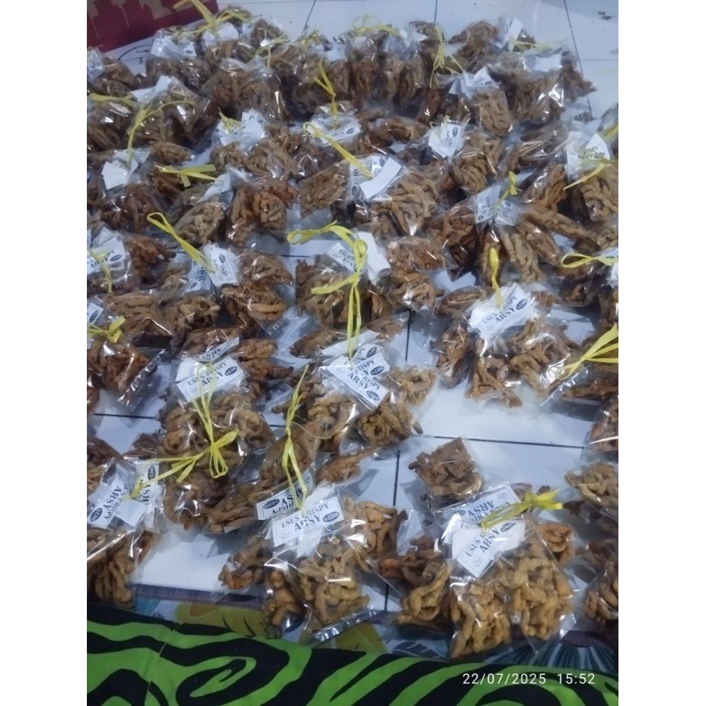 

usus krispy rencengan 10pcs