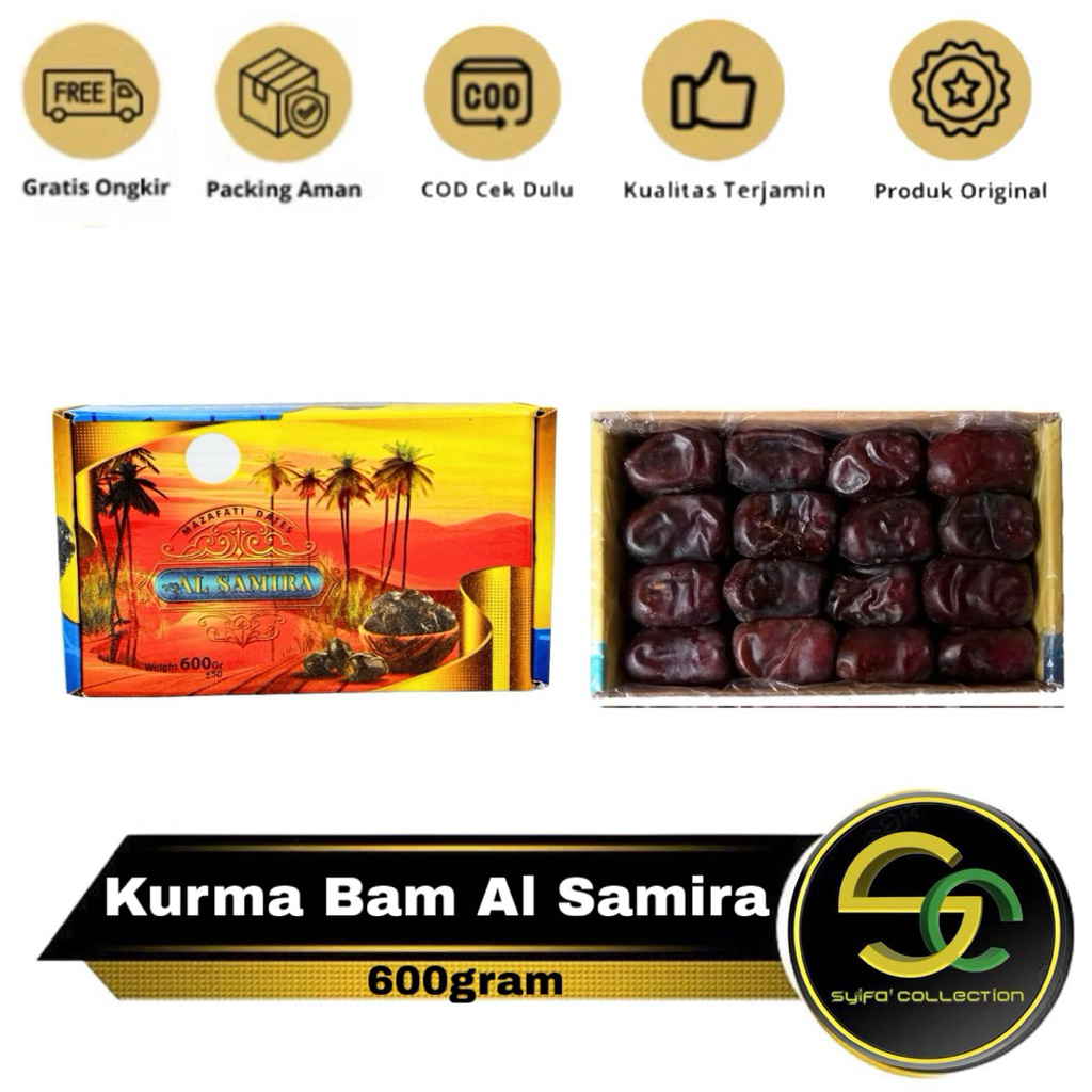 

Kurma Bam Al Samira | Kurma legit | Kurma anggur