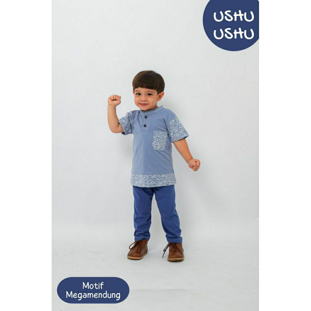UshuUshu Batik Mega Mendung Boy 6T