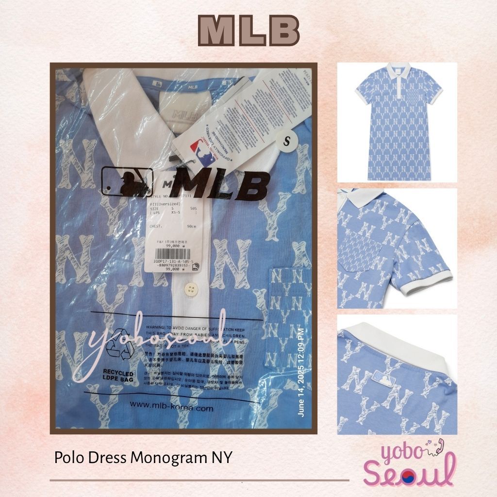 YBSeoul - MLB Dress NY Monogram