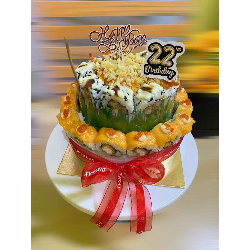 

Sushi tower 2 layer