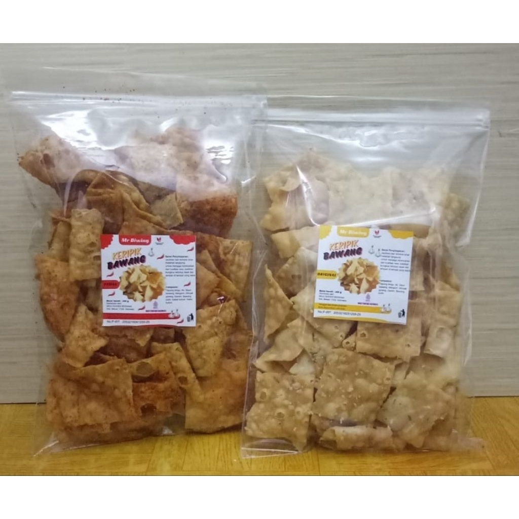 

Mr Biwing Keripik bawang kemasan 250g