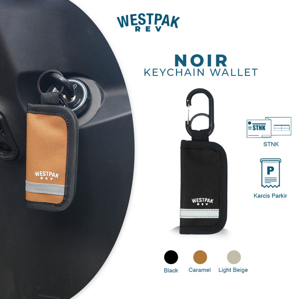 Keychain - Westpak REV Force - Gantungan Kunci Canvas Motor Dompet STNK Pria Wanita