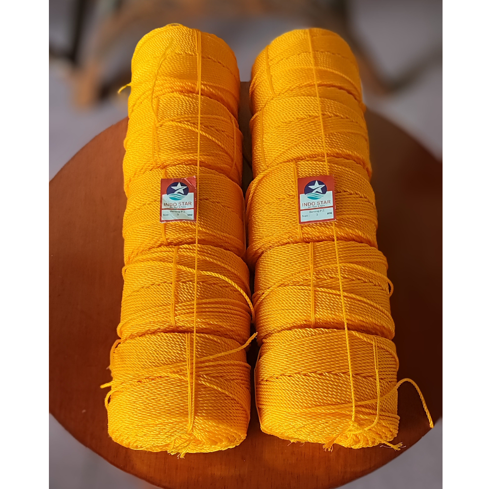 

Jual Indostar Net Rope Twine Tali Tambang/Tampar Indostar Dengan Tebal 3mm