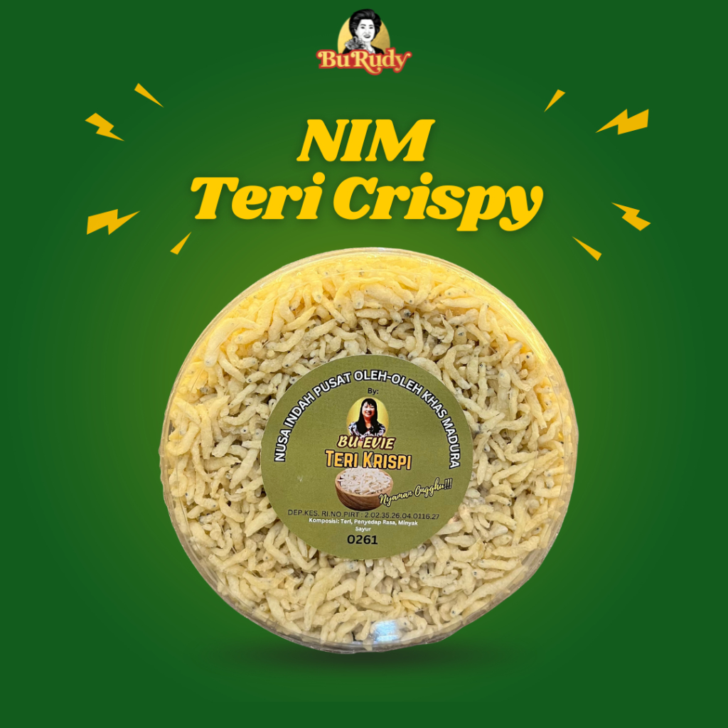 

Teri Crispy Nusa Indah Khas Madura – Cocok untuk Lauk & Camilan