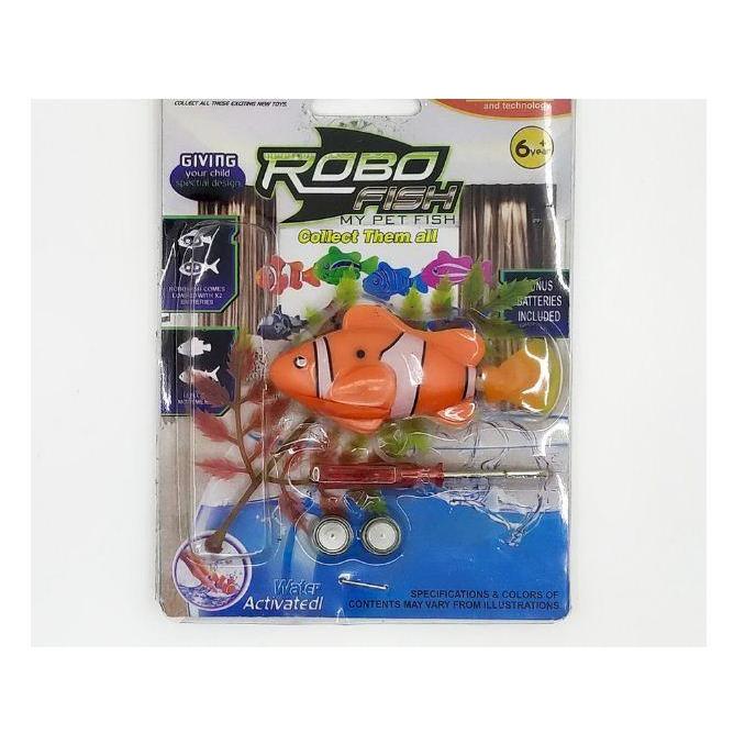 Robo Fish - Mainan Ikan berenang untuk Mandi anak / Robo Fish Mainan Mandi Ikan Bisa Berenang Dalam 