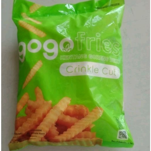 

French fries Gogo Crinkle cut 1 kg