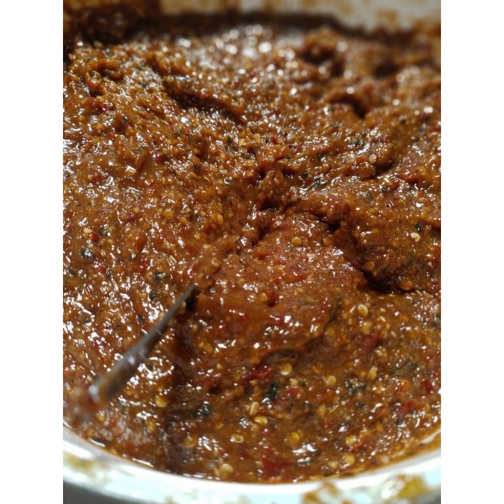 

sambel pecel khas kediri proses sangrai tahan sampai 3 bulan ..