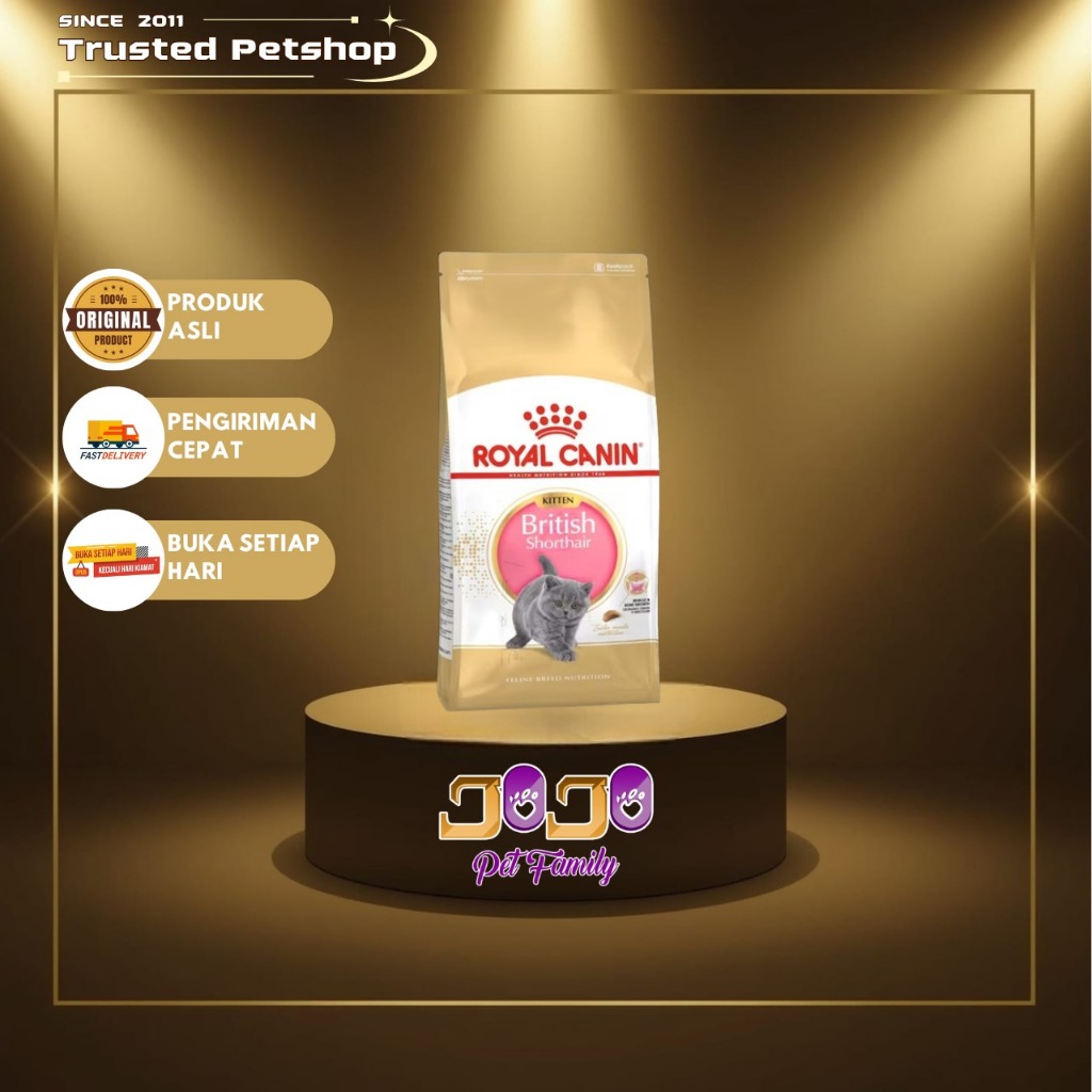 Royal Canin  British Shorthair kiten 400gr - Makanan Kucing Ras British Anakan