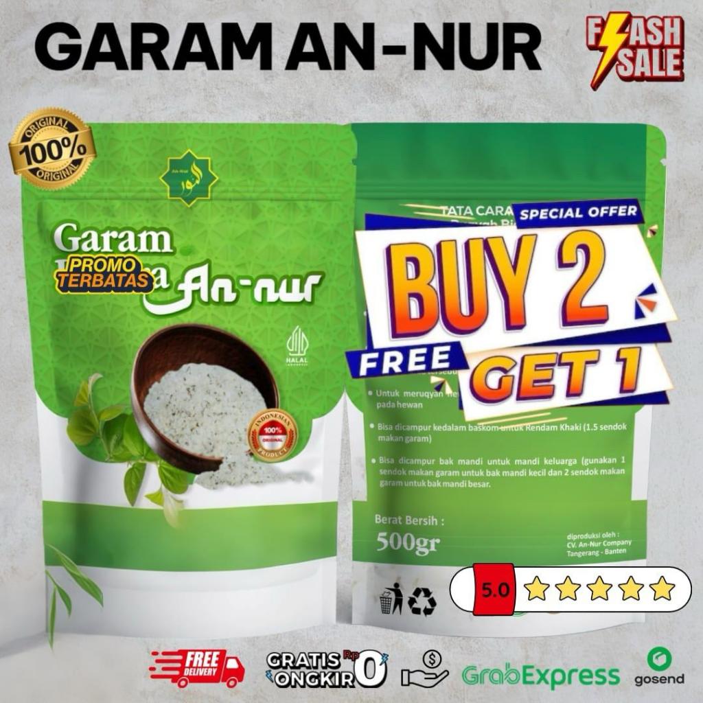 

GARAM UNTUK MERENDAM KAKI BY AN-NUR 500gr