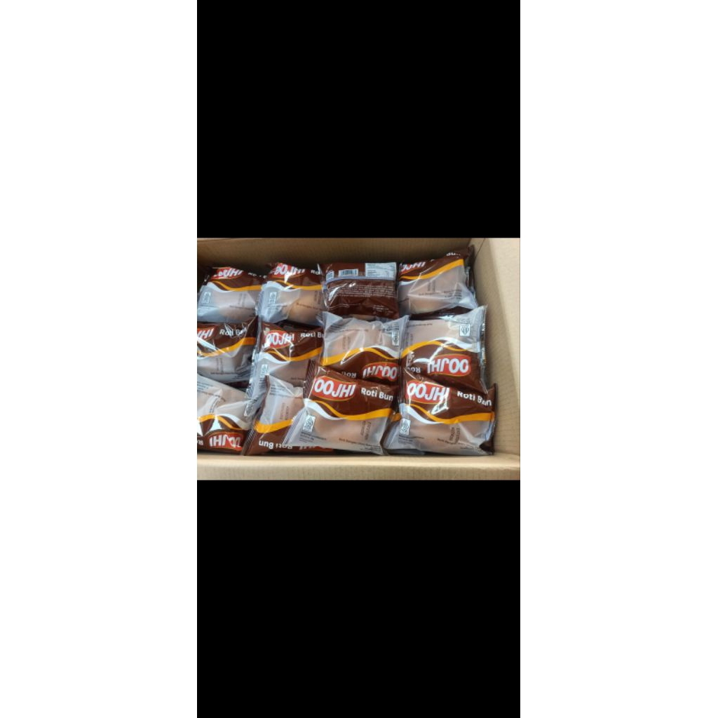

OOJHI roti BUN kopi susu dan coklat grosir 1 dus isi 60 pcs